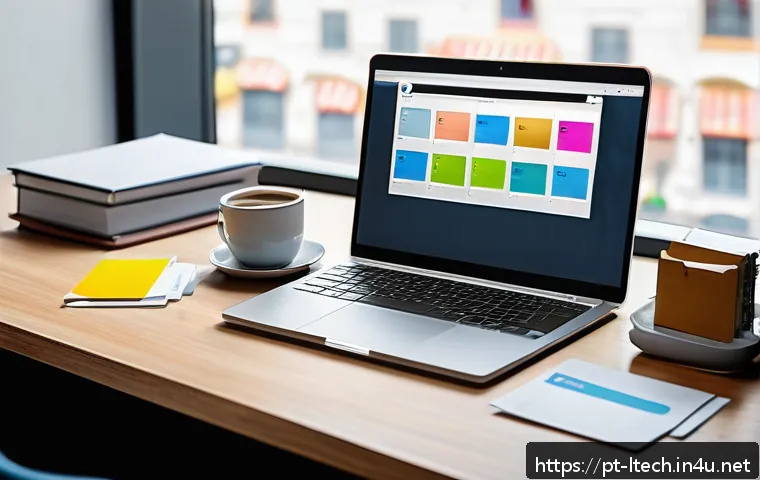 물류기술사 업무 일지 작성법 - A detailed office workspace scene showing a logistics manager&rsquo;s desk with a digital task management ...